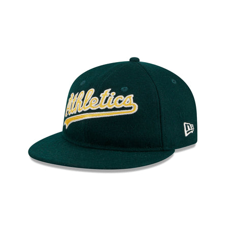 Oakland Athletics Melton Wool Retro Crown 9FIFTY Adjustable Hat