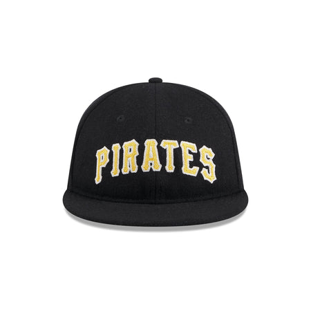 Pittsburgh Pirates Melton Wool Retro Crown 9FIFTY Adjustable Hat