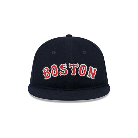 Boston Red Sox Melton Wool Retro Crown 9FIFTY Adjustable Hat