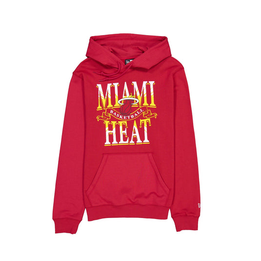 Miami Heat Sport Classics Red Hoodie - New Era Cap