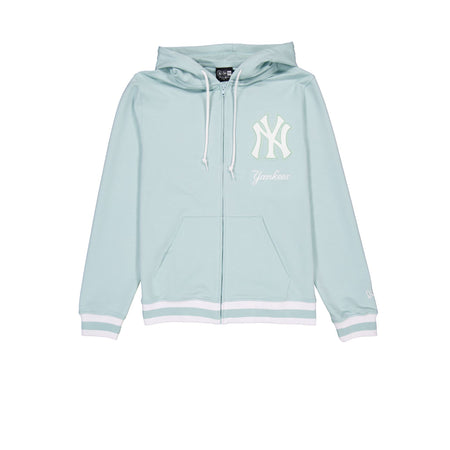 New York Yankees Minty Breeze Logo Select Hoodie Full-Zip