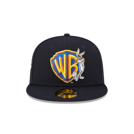 Warner Brothers Shield Pack Navy 59FIFTY Fitted Hat