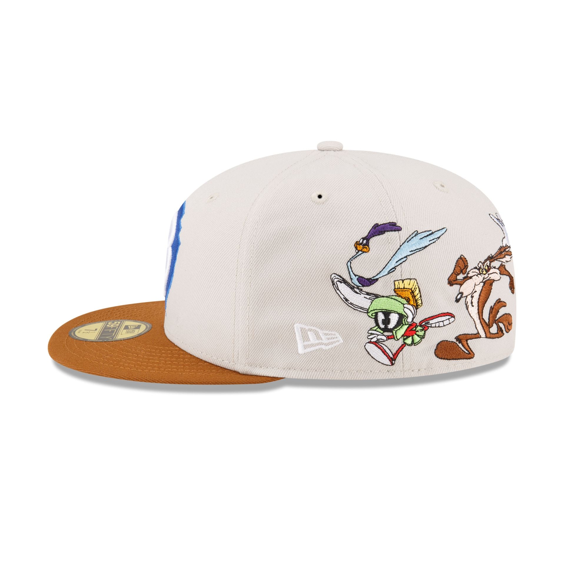 Warner Brothers Shield Pack Cream 59FIFTY Fitted Hat