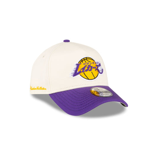 Hyperfly Katakana X Los Angeles Lakers 9FORTY A-Frame Snapback Hat - New Era Cap