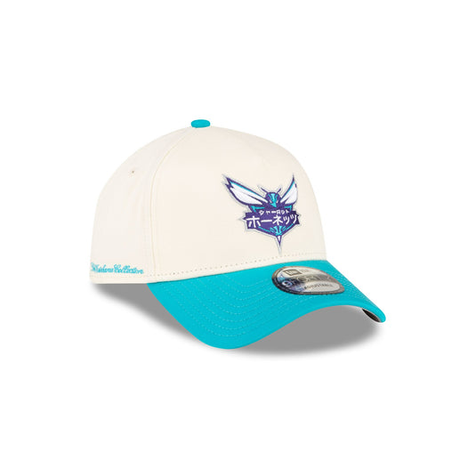 Hyperfly Katakana x Charlotte Hornets 9FORTY A-Frame Snapback Hat - New Era Cap