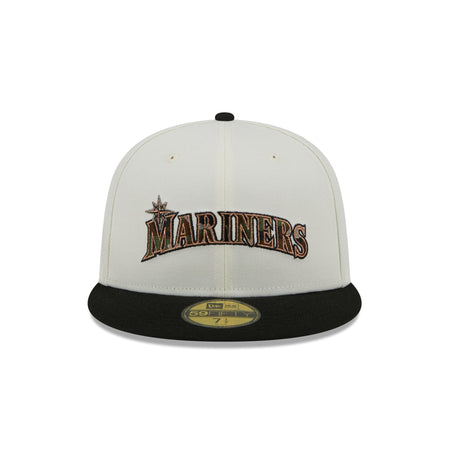 Seattle Mariners Camo Fill 59FIFTY Fitted Hat