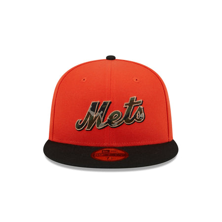 New York Mets Camo Fill 59FIFTY Fitted Hat