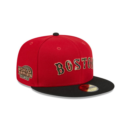 Boston Red Sox Camo Fill 59FIFTY Fitted Hat