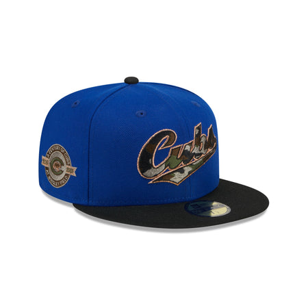 Chicago Cubs Camo Fill 59FIFTY Fitted Hat