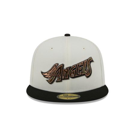 Los Angeles Angels Camo Fill 59FIFTY Fitted Hat