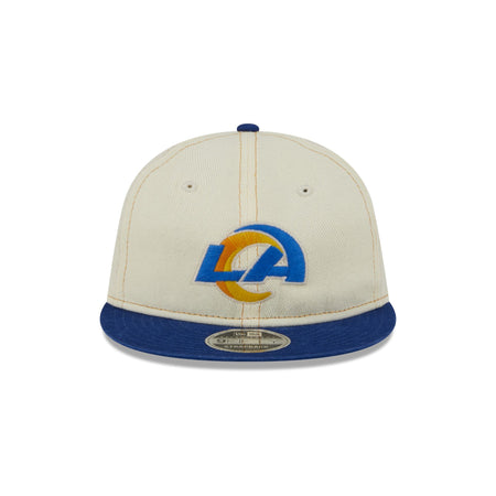 Los Angeles Rams Chrome Denim Retro Crown 9FIFTY Adjustable Hat