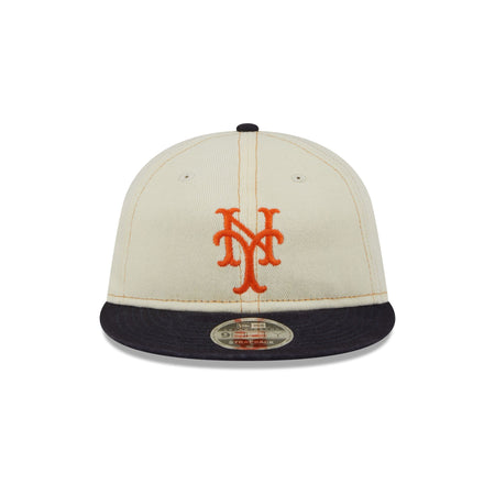 New York Mets Chrome Denim Retro Crown 9FIFTY Adjustable Hat
