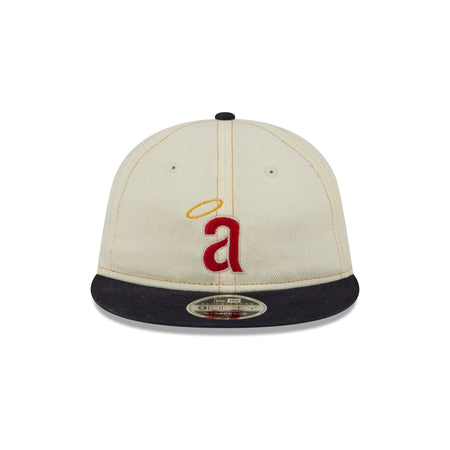Los Angeles Angels Chrome Denim Retro Crown 9FIFTY Adjustable Hat