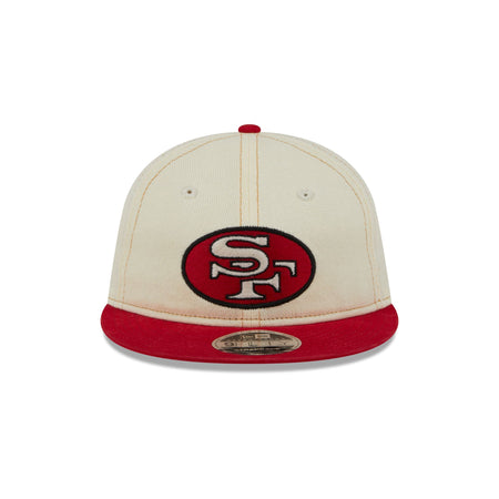 San Francisco 49ers Chrome Denim Retro Crown 9FIFTY Adjustable Hat