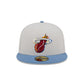Miami Heat Color Brush 59FIFTY Fitted Hat