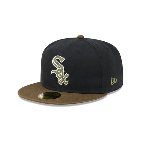 Chicago White Sox Quilted Logo 59FIFTY Fitted Hat