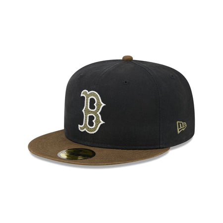 Boston Red Sox Quilted Logo 59FIFTY Fitted Hat