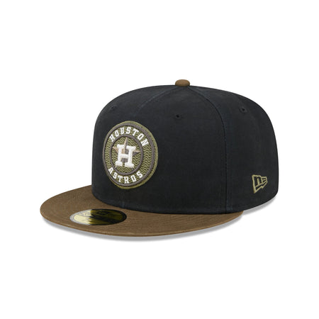 Houston Astros Quilted Logo 59FIFTY Fitted Hat