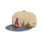 Los Angeles Angels Team Landscape 59FIFTY Fitted Hat
