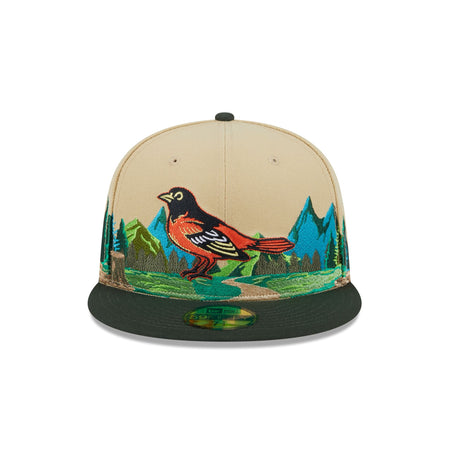 Baltimore Orioles Team Landscape 59FIFTY Fitted Hat