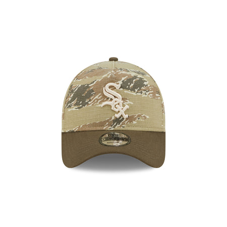 Chicago White Sox Tiger Camo 9FORTY A-Frame Snapback Hat