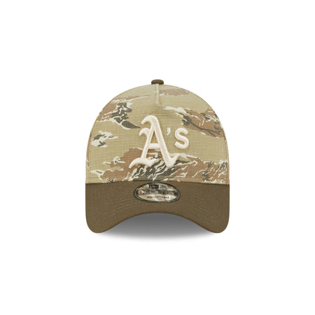 Oakland Athletics Tiger Camo 9FORTY A-Frame Snapback Hat