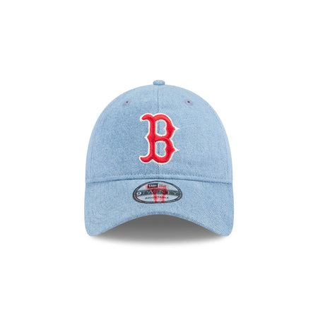 Boston Red Sox Washed Denim 9TWENTY Adjustable Hat