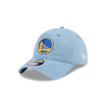 Golden State Warriors Washed Denim 9TWENTY Adjustable Hat