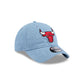 Chicago Bulls Washed Denim 9TWENTY Adjustable Hat