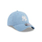 New York Yankees Washed Denim 9TWENTY Adjustable Hat