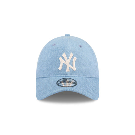 New York Yankees Washed Denim 9TWENTY Adjustable Hat