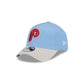 Philadelphia Phillies Coop Logo Select 9FORTY A-Frame Snapback Hat