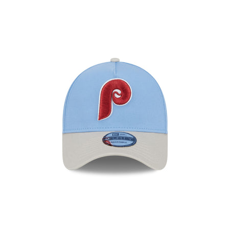 Philadelphia Phillies Coop Logo Select 9FORTY A-Frame Snapback Hat
