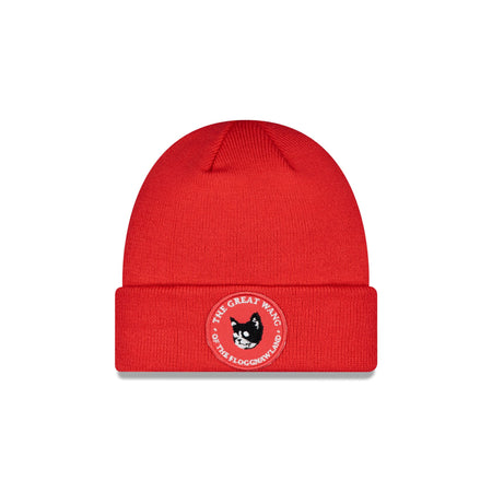 Camp Flog Gnaw Red Knit Hat