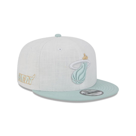 Miami Heat Minty Breeze Logo Select 9FIFTY Snapback