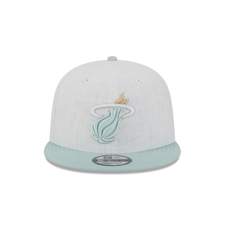 Miami Heat Minty Breeze Logo Select 9FIFTY Snapback