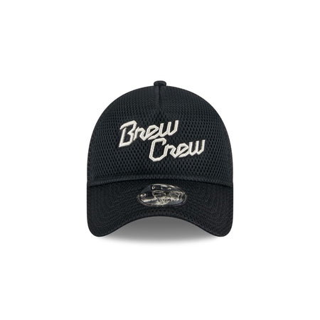 Milwaukee Brewers City Mesh 9FORTY A-Frame Trucker Hat