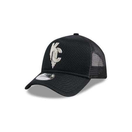 Kansas City Royals City Mesh 9FORTY A-Frame Trucker Hat