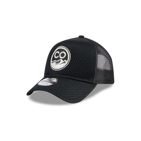 Colorado Rockies City Mesh 9FORTY A-Frame Trucker Hat