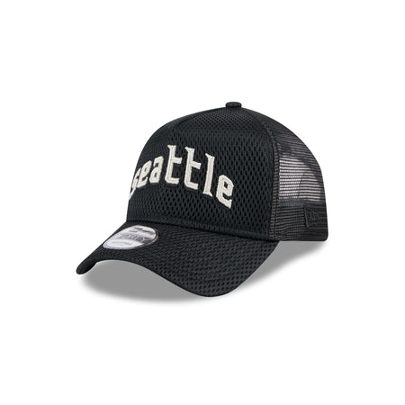 Seattle Mariners City Mesh 9FORTY A-Frame Trucker