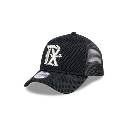 Texas Rangers City Mesh 9FORTY A-Frame Trucker Hat
