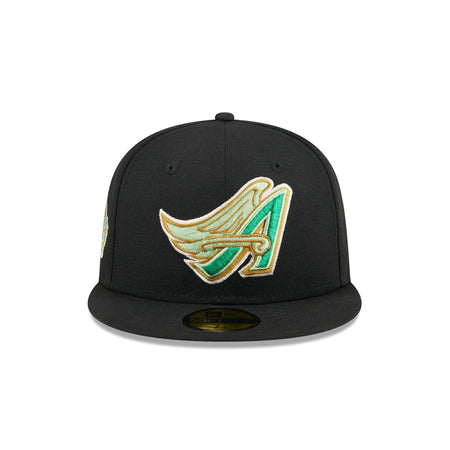 Los Angeles Angels Metallic Green Pop 59FIFTY Fitted Hat