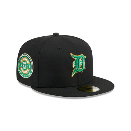 Detroit Tigers Metallic Green Pop 59FIFTY Fitted Hat