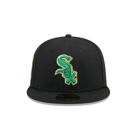 Chicago White Sox Metallic Green Pop 59FIFTY Fitted Hat