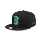 Boston Red Sox Metallic Green Pop 59FIFTY Fitted Hat