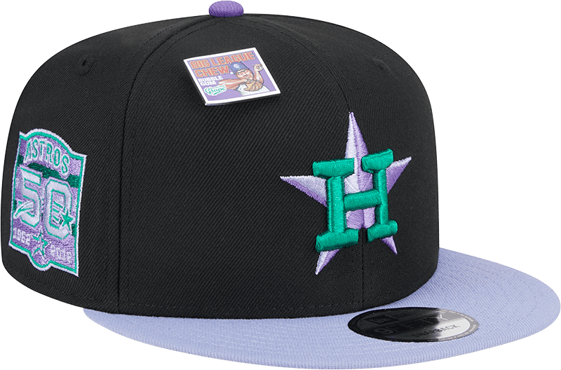 Big League Chew X Houston Astros Grape 9FIFTY Snapback Hat