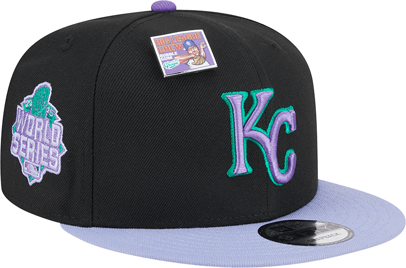 Big League Chew X Kansas City Royals Grape 9FIFTY Snapback Hat