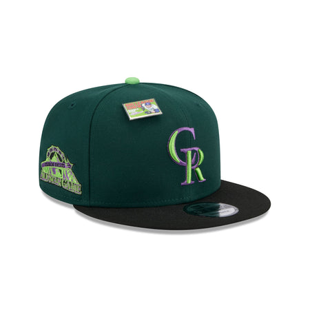 Big League Chew X Colorado Rockies Sour Apple 9FIFTY Snapback Hat