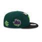 Big League Chew X Texas Rangers Sour Apple 9FIFTY Snapback Hat