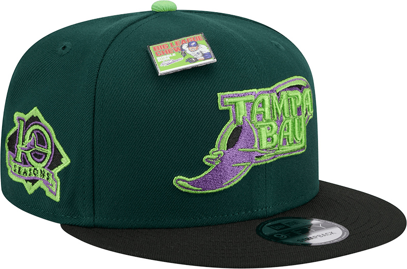 Big League Chew X Tampa Bay Rays Sour Apple 9FIFTY Snapback Hat